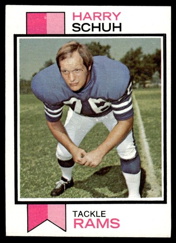 1973 topps football card - football, harry