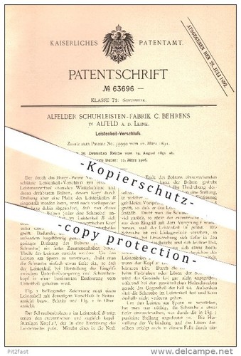 Original patent shoe lasts