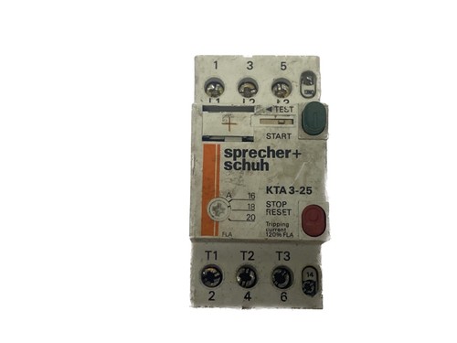 Used sprecher schuh 20a - used, 16-20a