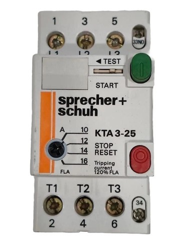 Sprecher schuh kta3 manual - sprecher+schuh, kta3-25