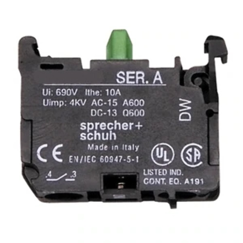 Sprecher schuh contact block - contact,