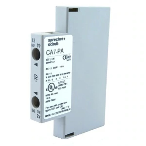 Sprecher schuh contact block - +,