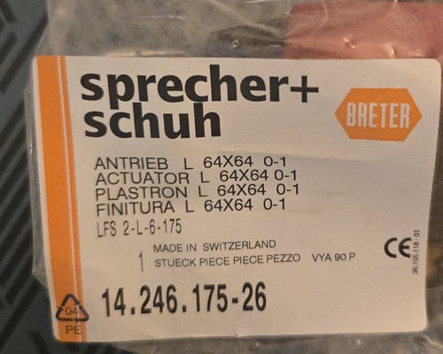 Sprecher schuh lfs l - lfs, 2-l-6-175