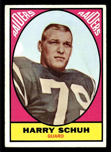1967 topps harry schuh - schuh, #115