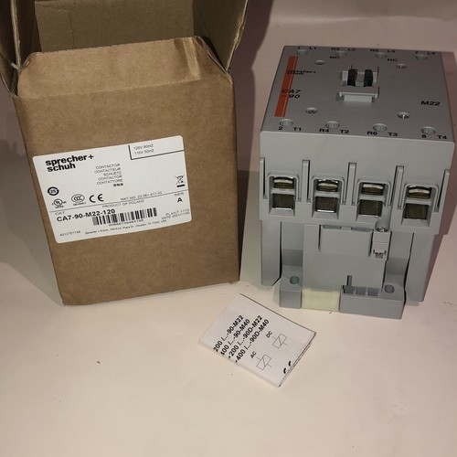 Sprecher schuh contactor - schuh,