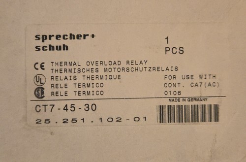 Sprecher schuh ct7 - sprecher,