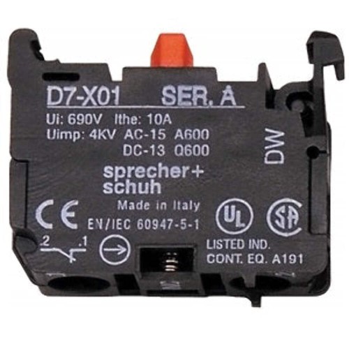 Sprecher schuh contact block - sprecher, +