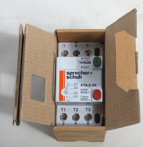 Sprecher schuh kta 4a - kta, 3-25-4a