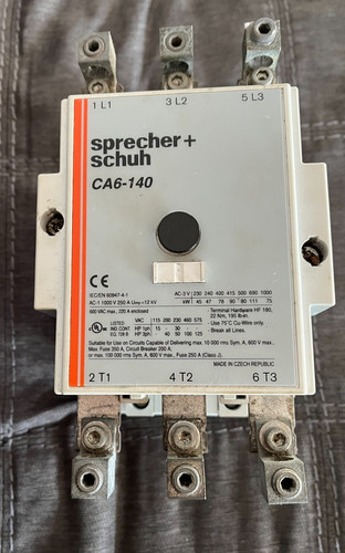 Sprecher schuh contactors - sprecher,