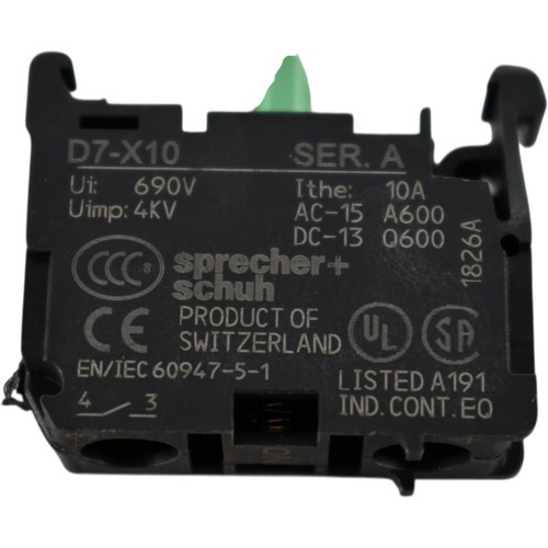 New sprecher schuh contact - new,