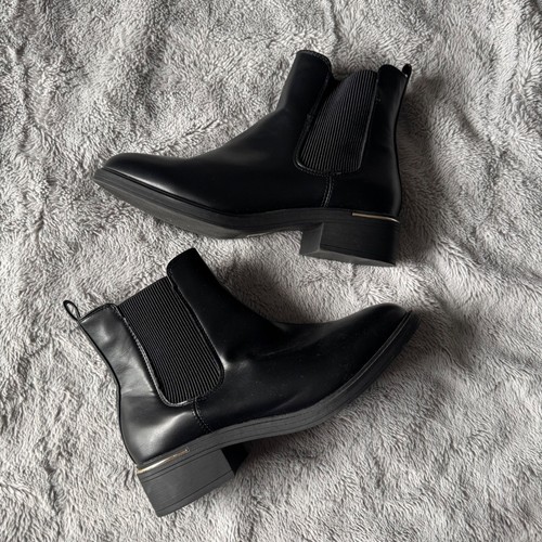 Schuh black chelsea boots - chelsea, wide